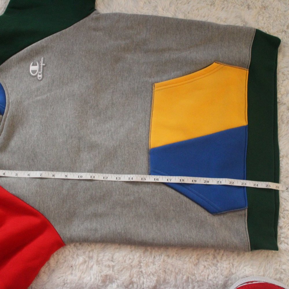 Champion Cut & Sew Color Blocked Hoodie - Picture 7 of 11